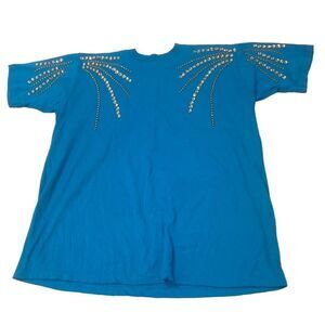 Rhinestone Embellished Vintage T-shirt